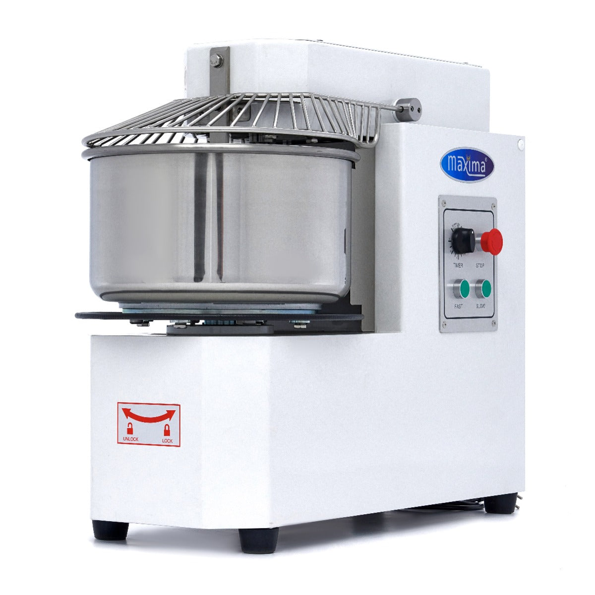 Maxima  Dough Mixer - 20L - 12kg Dough - 2 Speeds - Removable Bowl  - 09361905