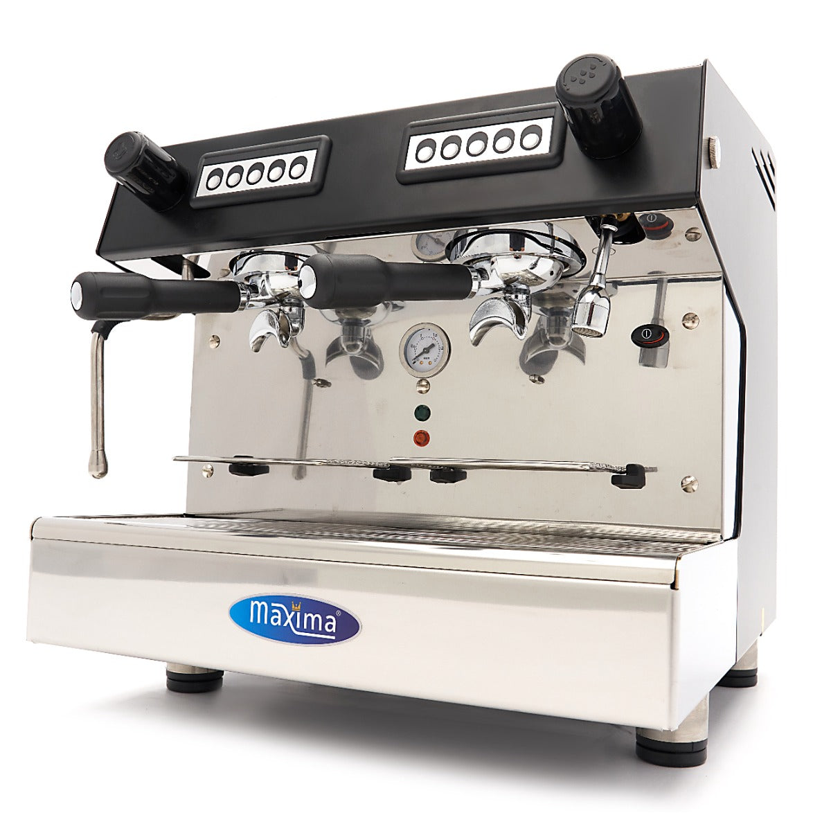 Maxima Espressomaschine - 2 Kolben - Kompakt - 360 Tassen pro Stunde - 09100001