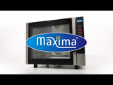 Maxima Kombi-Dampfgarer - Für 6 Bleche (1/1 GN / 60 x 40 cm) - Digitalanzeige - 400 V - 08500209