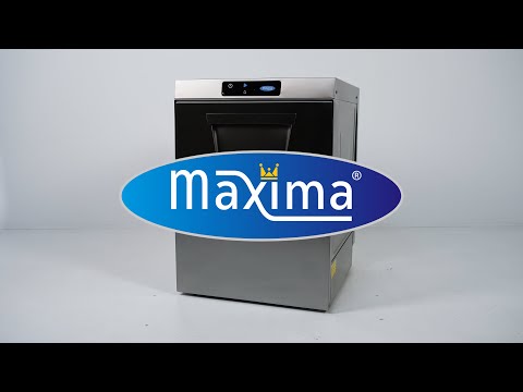 Maxima  Undercounter Dishwasher - 50 x 50cm - with Drain, Rinse Aid and Soap Pump - Digital Display - 230V  - 09211006