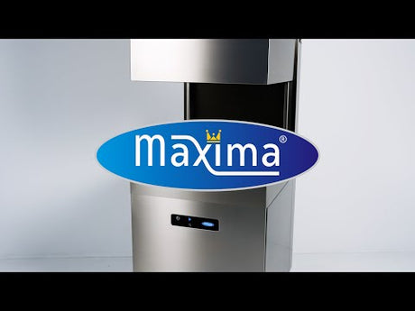 Maxima Doorschuifvaatwasser - 50 x 50 cm - Met glansspoelmiddel- en zeeppompen - Digitaal display - 400V - 09211008