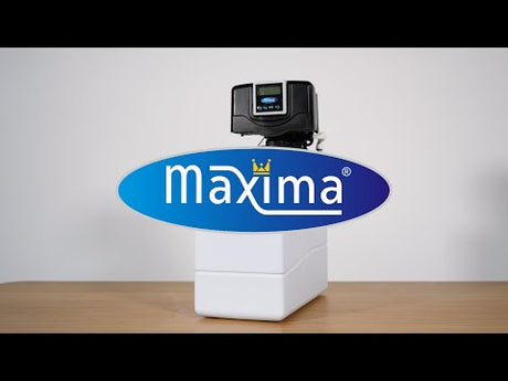 Maxima Automatischer Wasserenthärter – Entkalker – 5 l Harz – Digitalanzeige – 09351100