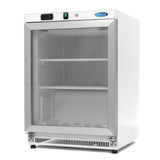 Maxima  Freezer - 200L - White - with Glass Door  - 09405007