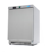 Maxima  Fridge - 200L - 3 Adjustable Shelves - Stainless Steel  - 09405004