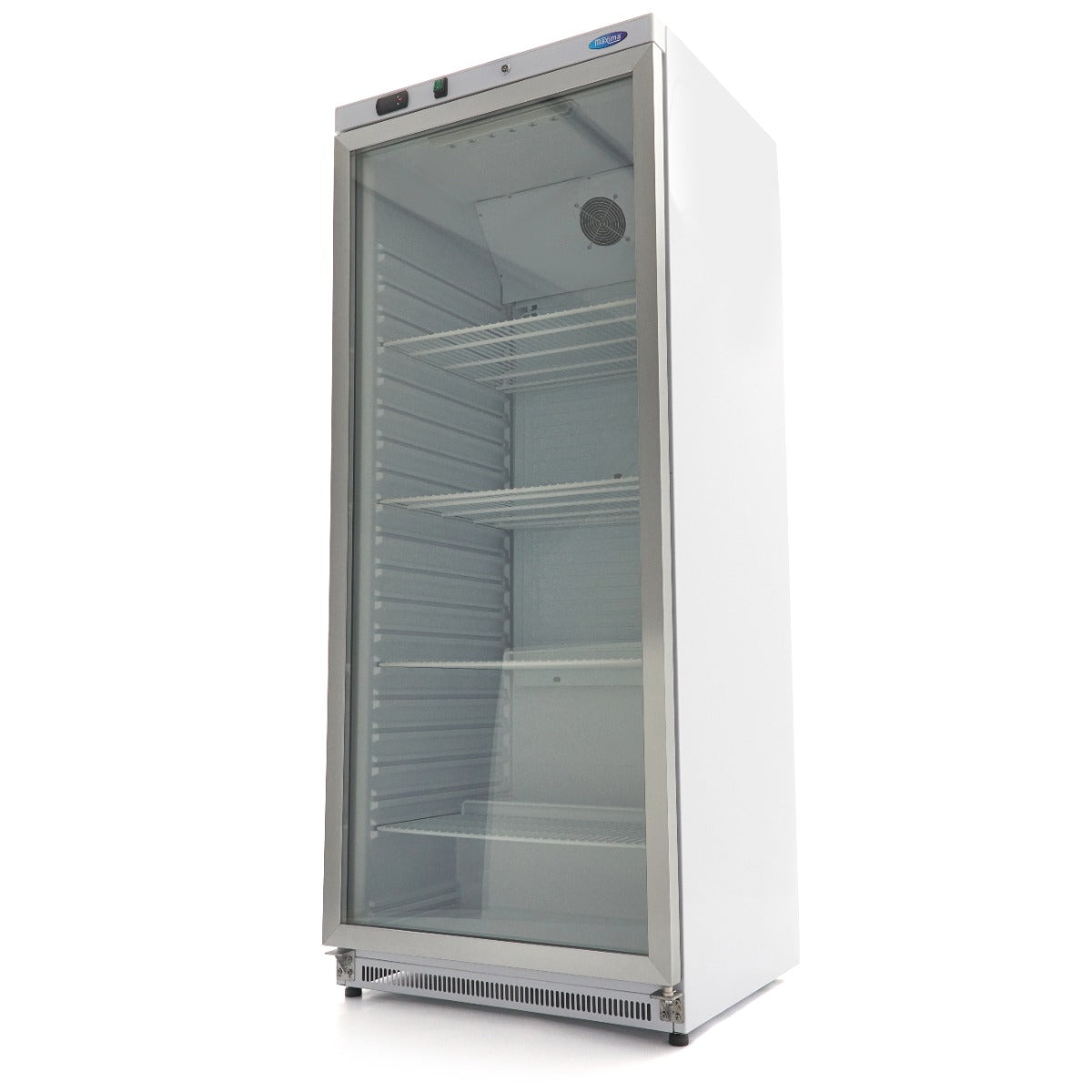 Maxima  Fridge - 600L - White - with Glass Door  - 09405030