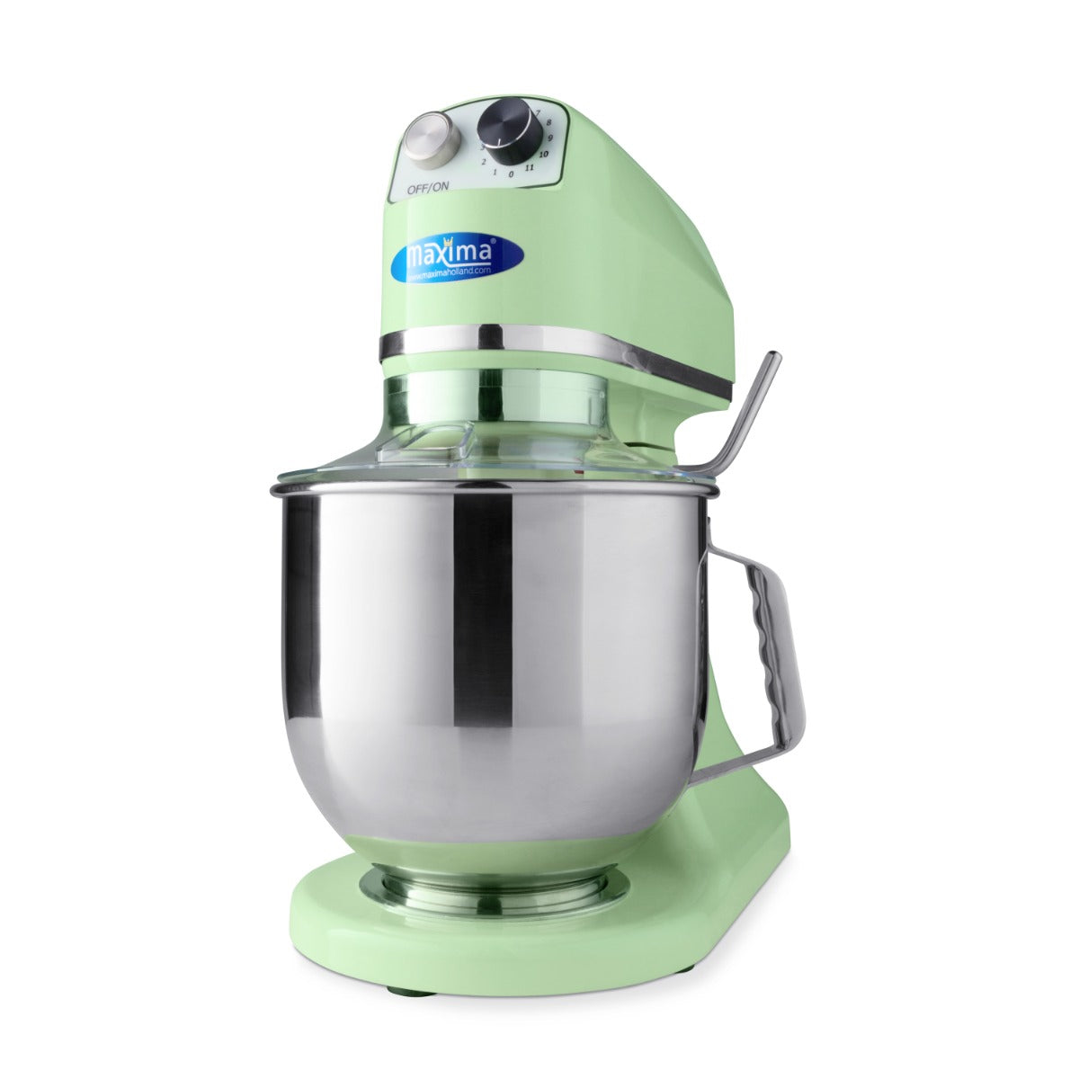 Maxima  Stand Mixer - 7L - Up to 2kg Dough - Green  - 09300153