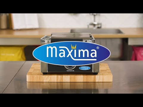 Maxima  Contact Grill - Grooved - Single Grill Plate - 22cm  - 09300430