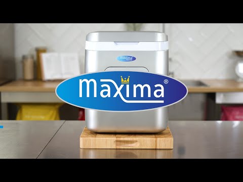 Maxima  Ice Machine - 15kg/day - Bullet Cubes - Air Cooled  - 09300121