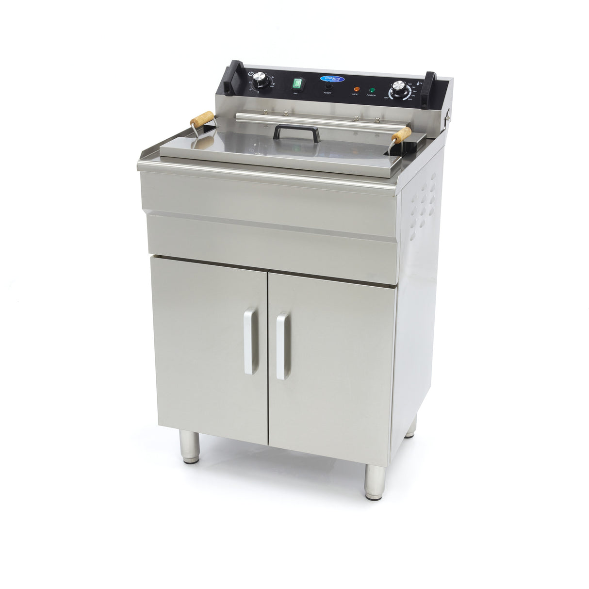 Maxima Friteuse - 35L - 1 Mand - met Aftapkraan - 400V - 09365233