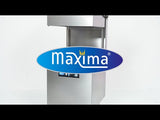 Maxima Durchschubgeschirrspüler 50 x 50 cm – mit Klarspülerpumpe – 400 V – 09201020