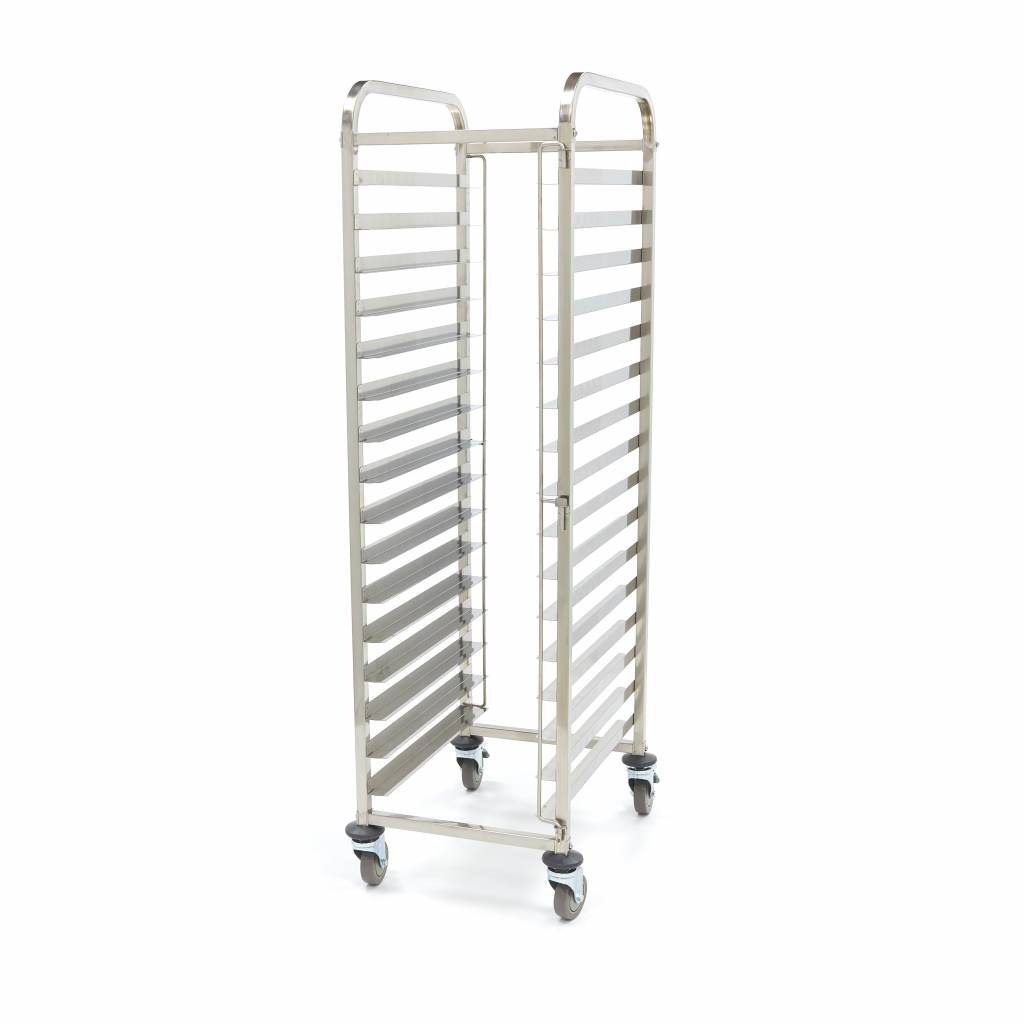 Maxima Tray Trolley - Bakerynorm - Geschikt voor 16 x Trays (60 x 40cm) - excl. Trays - 09300548