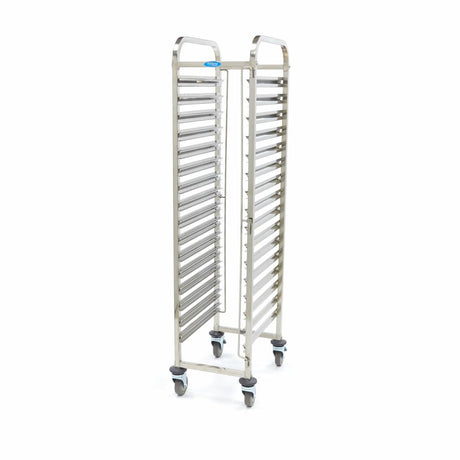 Vogue 2 Tier Clearing Trolley Medium 810X455X855mm Roestvrij staal Catering Vogue 2 Tier Clearing Trolley Medium 810X455X855mm Roestvrij staal Catering
