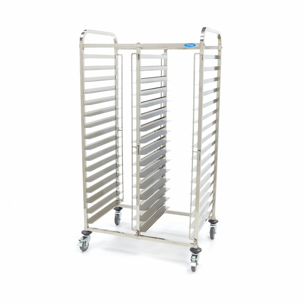 Maxima  Tray Trolley - Bakerynorm - Fits 32 x Trays (60 x 40cm) - excl - Trays  - 09300549