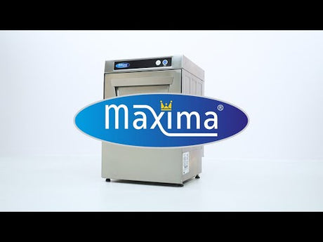 Maxima  Glass Washer - 35 x 35cm - with Rinse Aid Pump  - 09200990