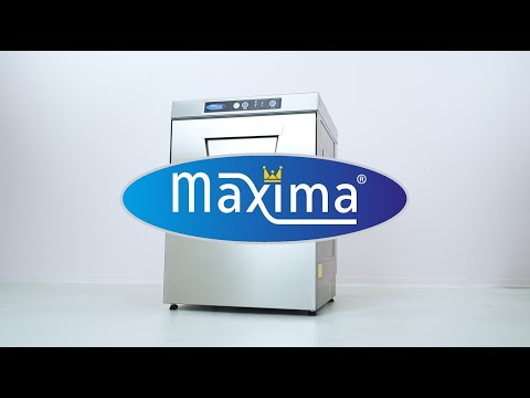 Maxima  Undercounter Dishwasher - 50 x 50cm - with Drain, Rinse Aid and Soap Pumps - 230V  - 09201005