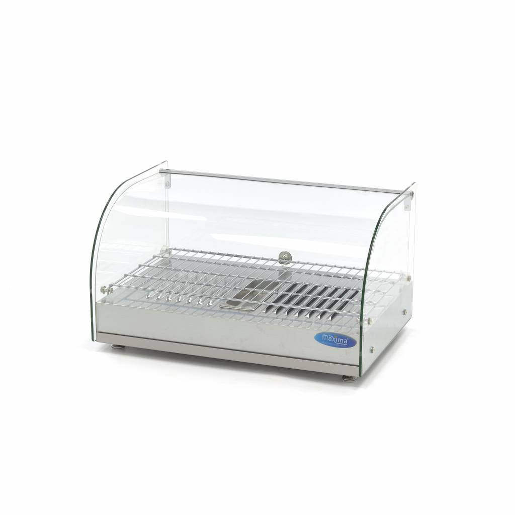 Maxima Beheizte Speisenvitrine - 25 l - 55 cm - 1 Ablage - 09400770