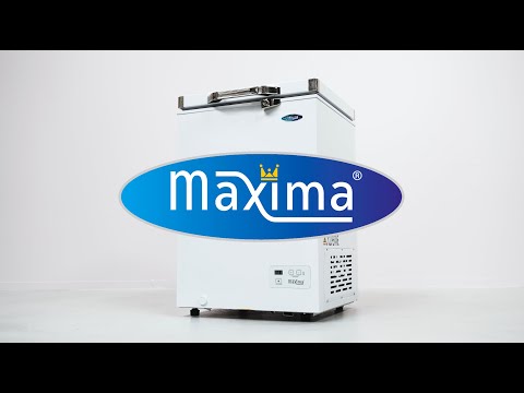 Maxima Gefriertruhe – 93 l – 2 Räder – Kompakt – 09402310