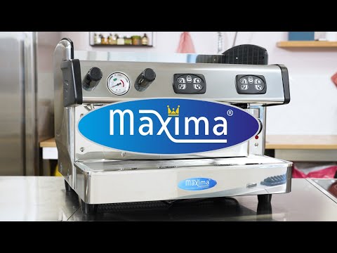 Maxima Espressomaschine - 2 Kolben - 480 Tassen pro Stunde - Selbstreinigend - 08804050