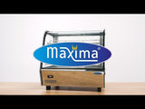 Maxima Verwarmde Voedselvitrine - 120L - 67,8cm - 3 Planken - 09400846