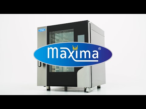 Maxima  Combi Steam Oven - Fits 7 x 1/1 GN Trays - Digital Display - 400V  - 08560552