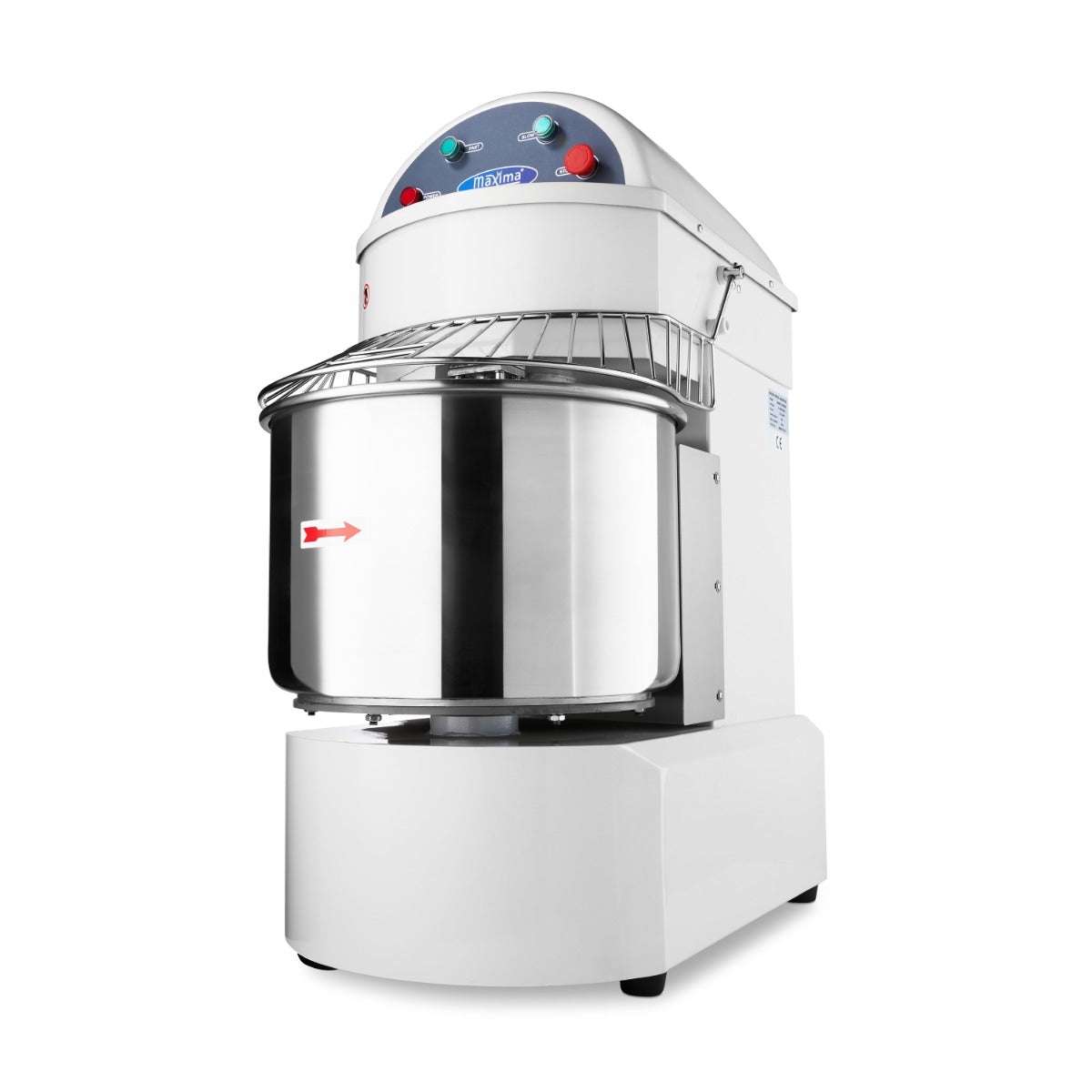 Maxima  Dough Mixer - 60L - 38kg Dough - 2 Speeds - 400V  - 09361060