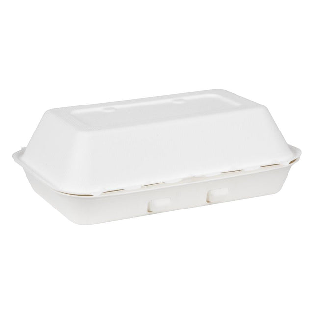 Fiesta Compostable Bagasse Food Containers 9x6" (Pack of 200) - HW020  Fiesta Compostable   