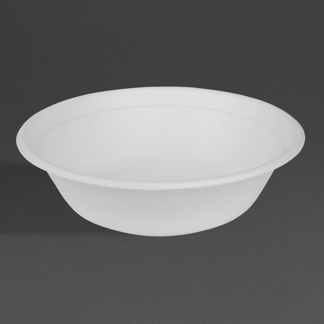 Fiesta Compostable Bagasse Poke Bowl Bases 32oz (Pack of 50) - HW029  Fiesta Compostable