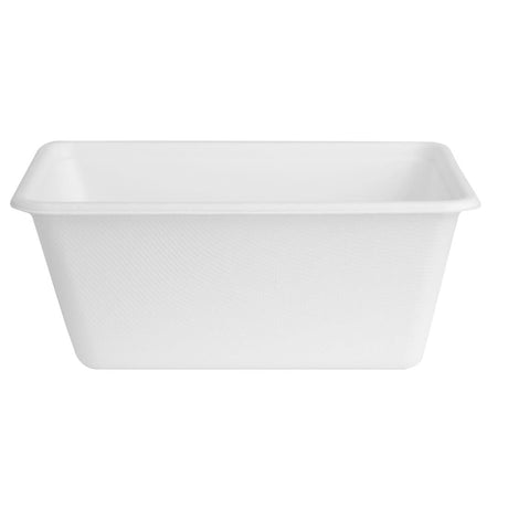 Fiesta Compostable Bagasse Food Container Bases 1000ml (Pack of 100) - HW036  Fiesta Compostable