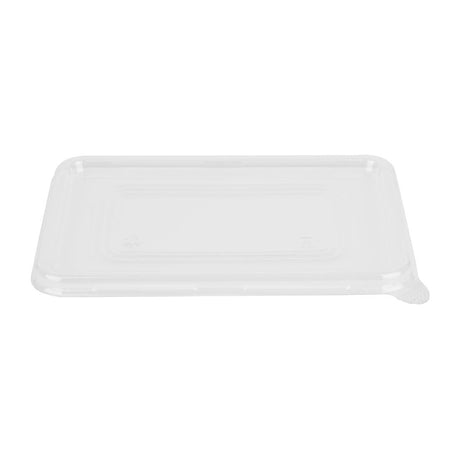 Fiesta Recyclable PET Lids for Bagasse Container Bases (Pack of 100) - HW038  Fiesta Compostable
