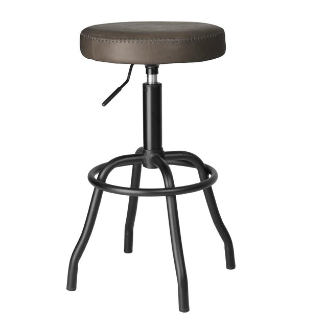 Bolero Brooklyn PU High Bar Stool - Mocha - HW291  Bolero