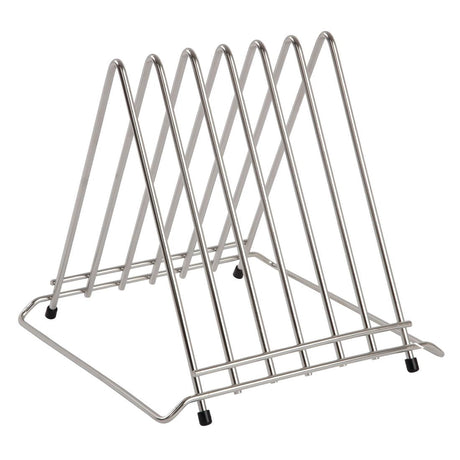 Hygiplas Triangle Chopping Board Rack 6 Slots - J027  Hygiplas