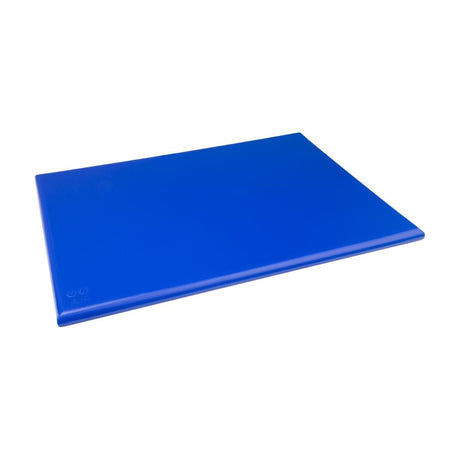 Hygiplas Thick High Density Blue Chopping Board Large 600x450x25mm - J042  Hygiplas