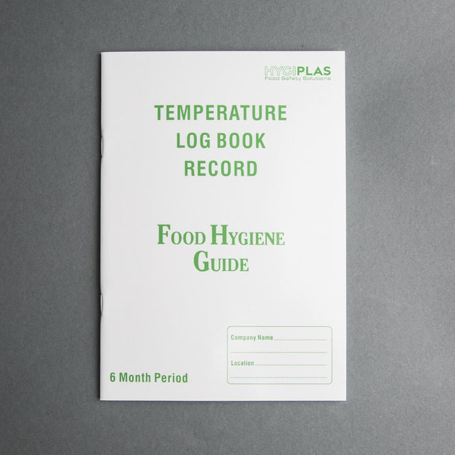 Temperature Log Book - J201  Hygiplas