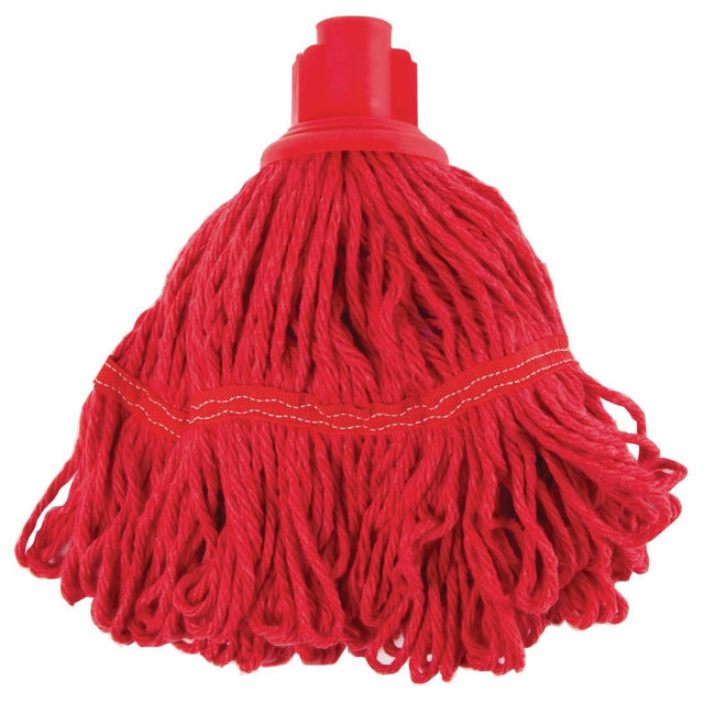 Jantex Bio Fresh Socket Mop Head Red - DN824 Mop Heads Jantex