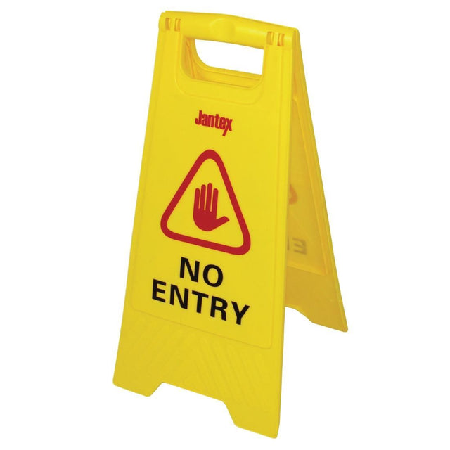 Jantex No Entry Safety Sign - L434 Wet Floor Signs Jantex