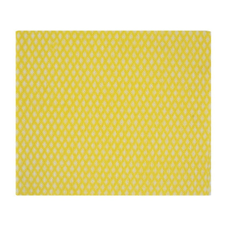 Jantex Solonet Cloths Yellow (Pack of 50) - CD810 Cleaning Cloths Jantex