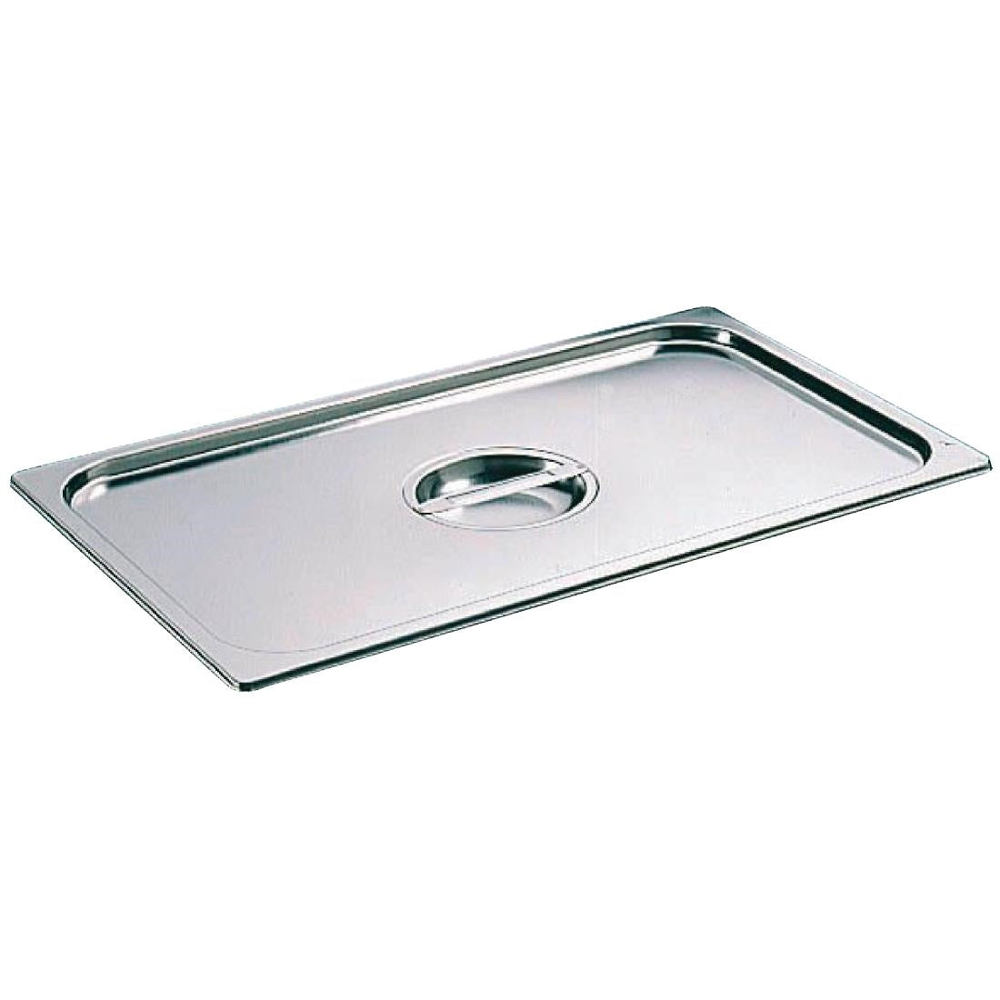 Matfer Bourgeat Stainless Steel 1/1 Gastronorm Lid - K079  Matfer Bourgeat