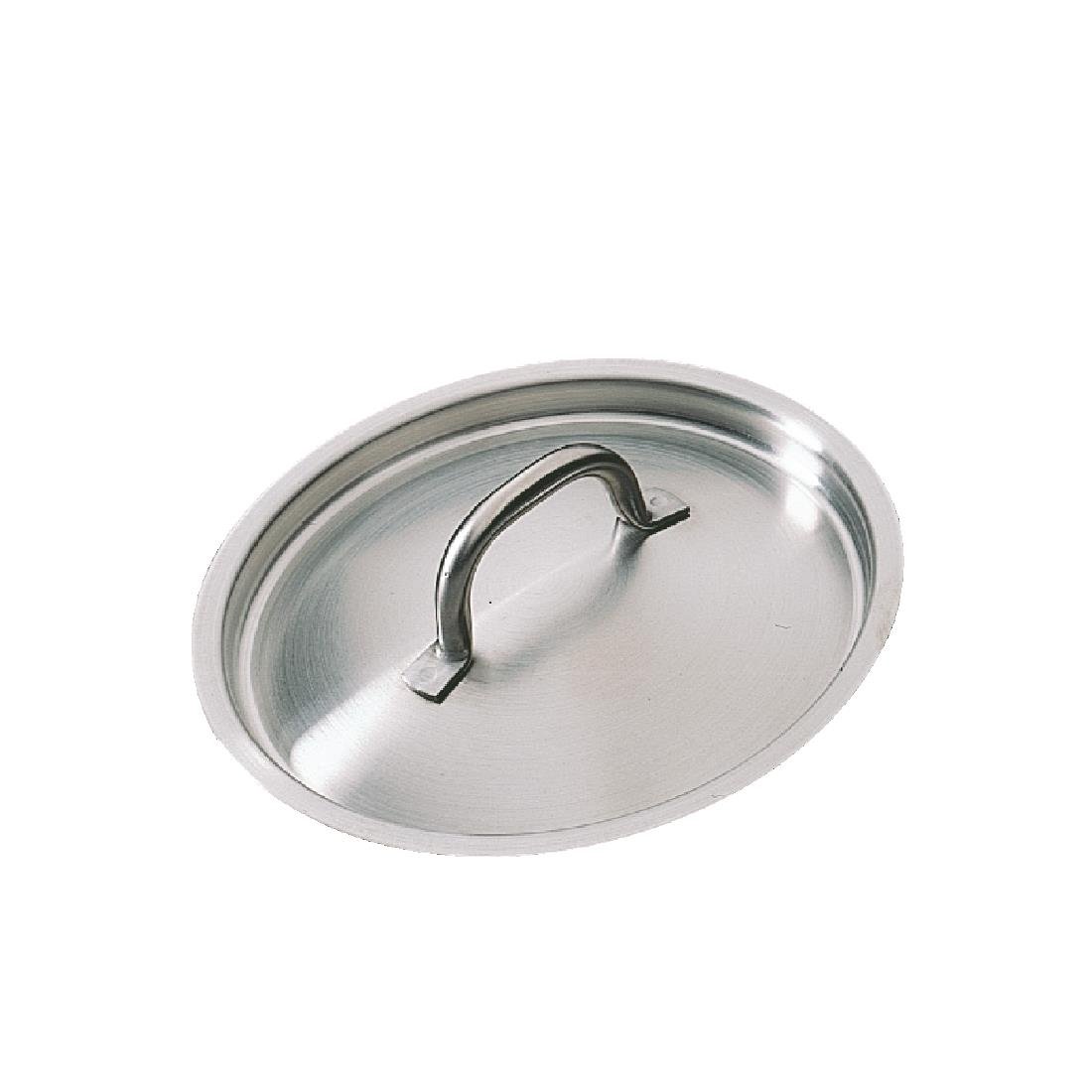 Matfer Bourgeat Stainless Steel Saucepan Lid 36cm - K837  Matfer Bourgeat