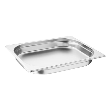 Vogue Stainless Steel 1/2 Gastronorm Tray 40mm - K925  Vogue