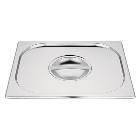 Vogue Stainless Steel 1/2 Gastronorm Lid - K931  Vogue