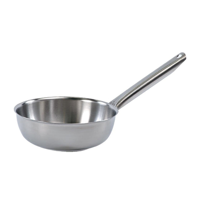 Matfer Bourgeat Tradition Plus Stainless Steel Flared Sauté Pan 28cm - L238  Matfer Bourgeat