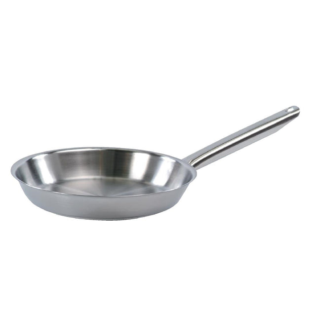 Matfer Bourgeat Tradition Plus Stainless Steel Frying Pan 24cm - L240  Matfer Bourgeat