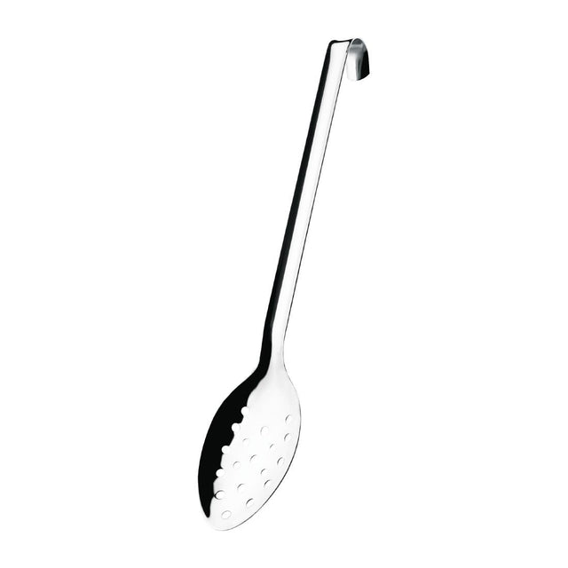 Vogue Perforated Spoon with Hook 14" - L671  Vogue   