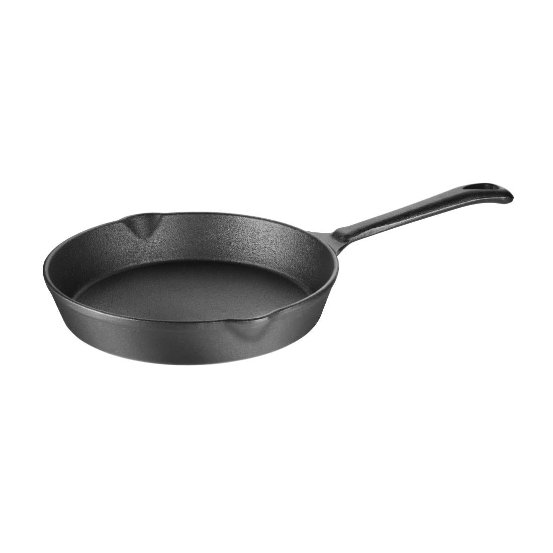 Vogue Round Cast Iron Skillet Pan 23cm - M654  Vogue