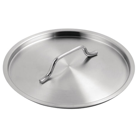 Vogue Stainless Steel Saucepan Lid 20cm - M949  Vogue