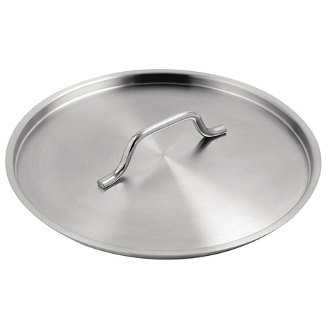 Vogue Stainless Steel Saucepan Lid 28cm - M951  Vogue