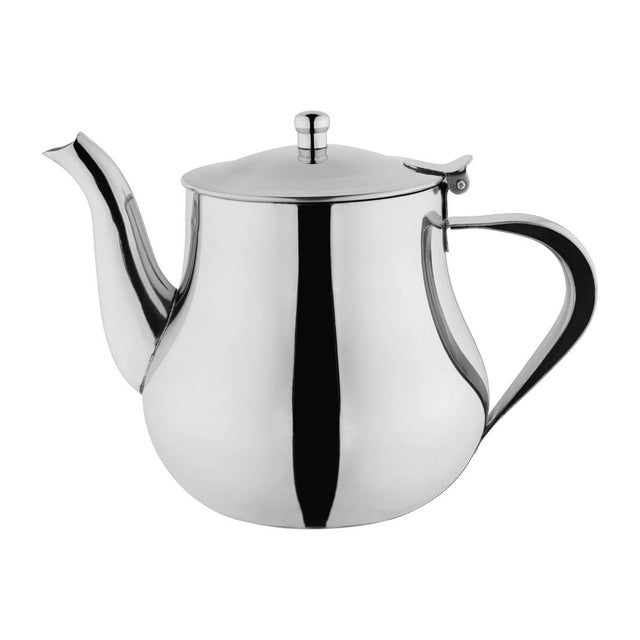 Olympia Arabian Stainless Steel Teapot 1Ltr - M982  Olympia