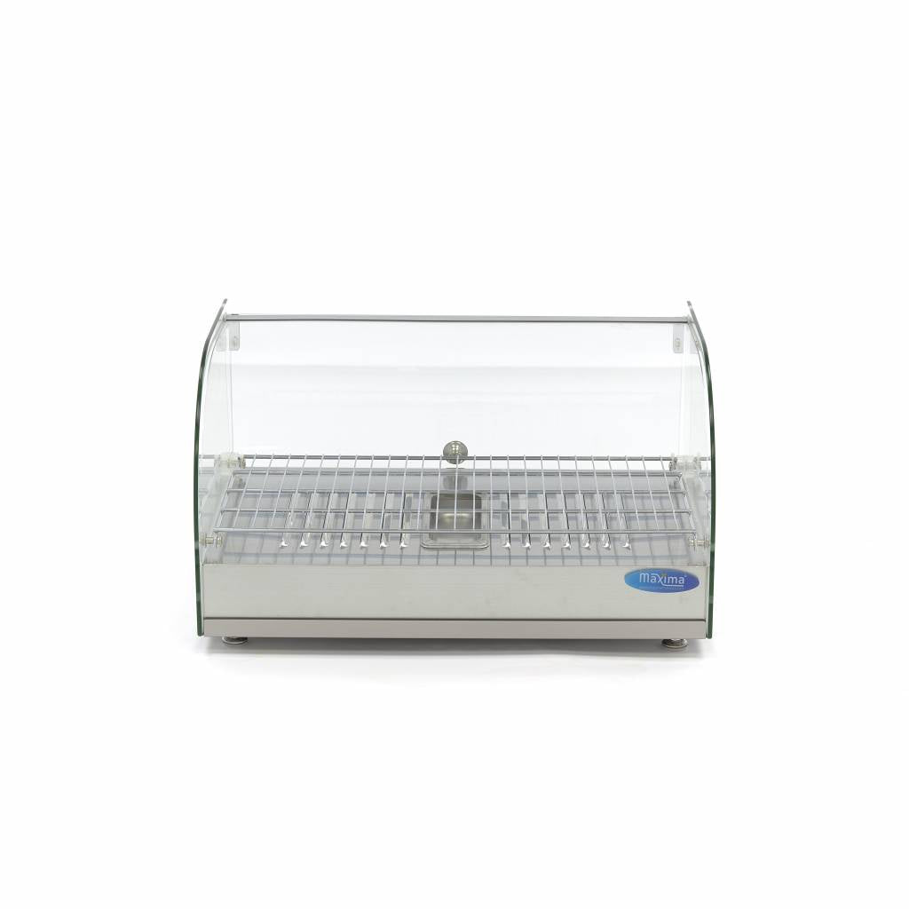 Maxima Beheizte Speisenvitrine - 25 l - 55 cm - 1 Ablage - 09400770