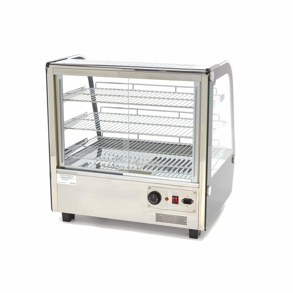 Maxima  Heated Food Display - 120L - 67,8cm - 3 Shelves  - 09400846