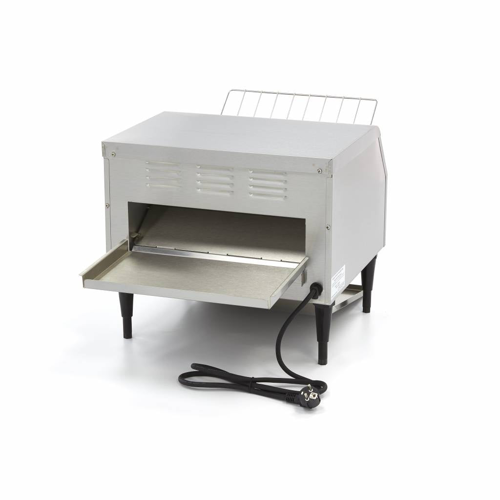 Maxima  Toaster Conveyor - 450 Slices/h - Adjustable Speed - incl Crumb Tray  - 09300057